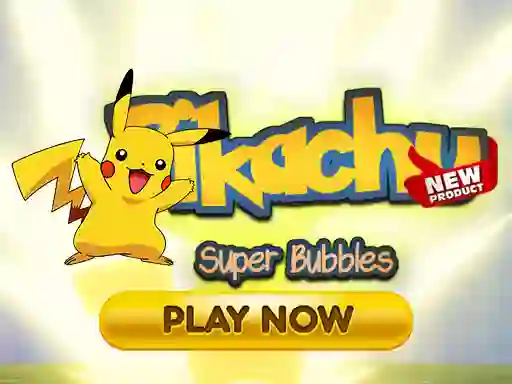 Hra Pikachu Super Bubbles online