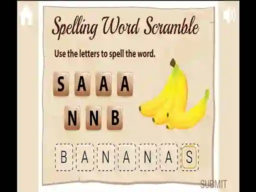 Hra Spelling Word Scramble online