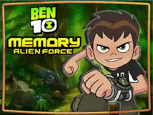 Hra Ben 10 Memory Alien Force online