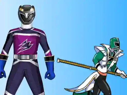 Hra Power Rangers Dressup online