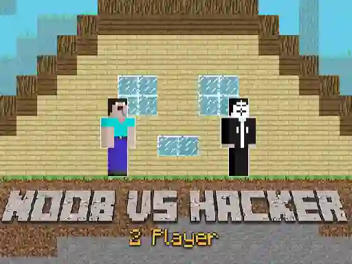 Hra Noob vs Hacker 2 Player online