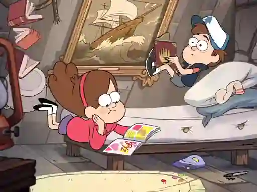 Hra Gravity Falls Slide online