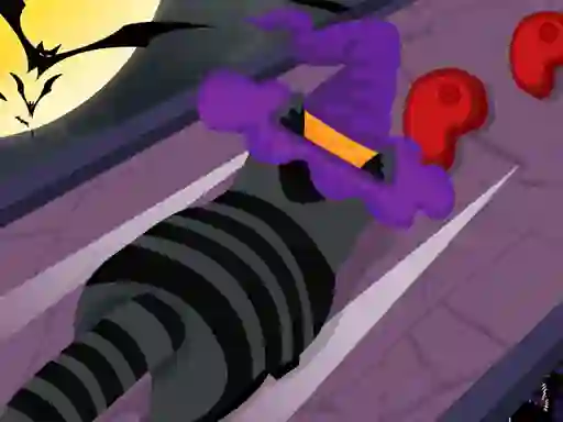 Hra Halloween Run Cat Evolution online