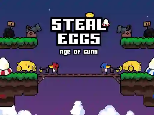 Hra Steal Eggs Age of Guns online