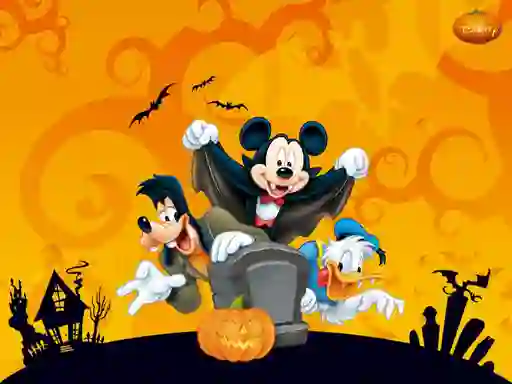 Hra Disney Halloween Jigsaw Puzzle online