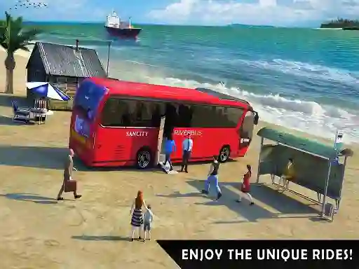 Hra Floating water surface bus online