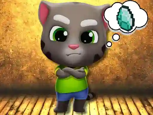 Hra Talking Tom Diamond Hunt online