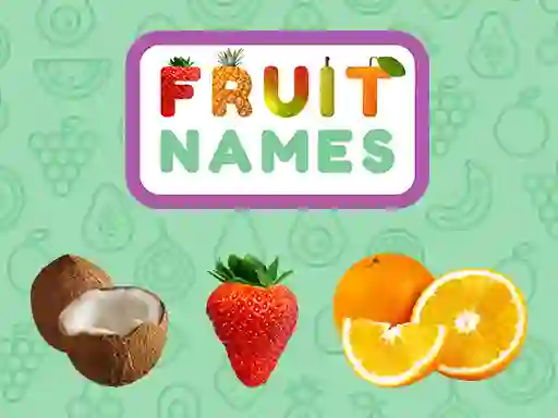 Hra Fruit Names online