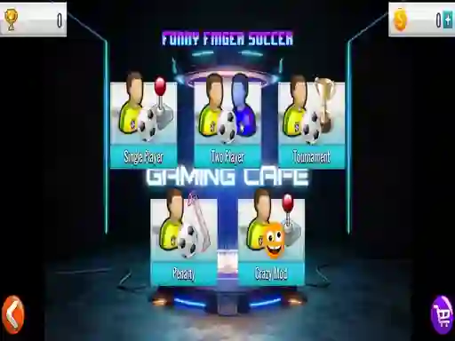 Hra Funny Finger Soccer online