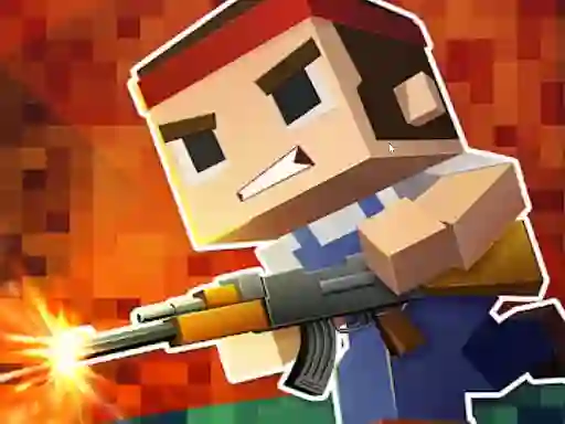 Hra Blocky Shooting Swat Multiplayer online