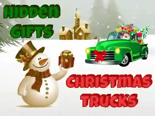 Hra Christmas Trucks Hidden Gifts online