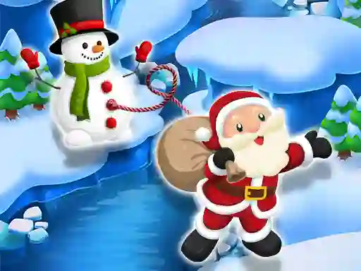 Hra Santa SnowMan Jump online