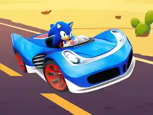 Hra Sonic Racing Jigsaw online