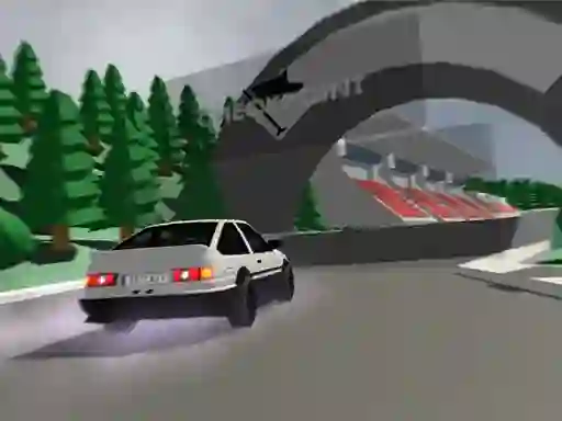 Hra Low poly car racing online