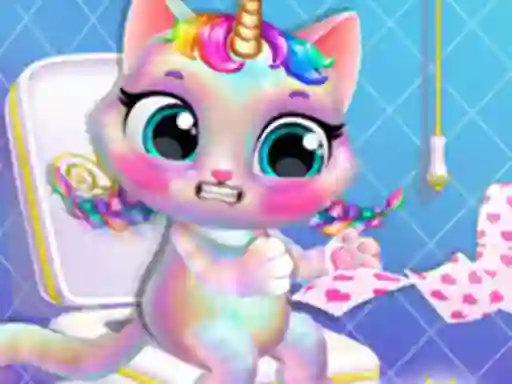Hra Twinkle My Unicorn Cat Princess Caring online