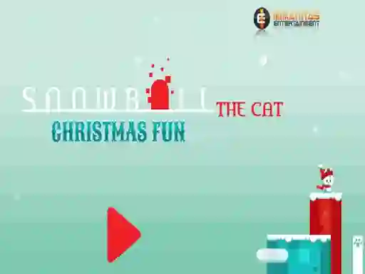 Hra Snowball The Cat Christmas Fun online