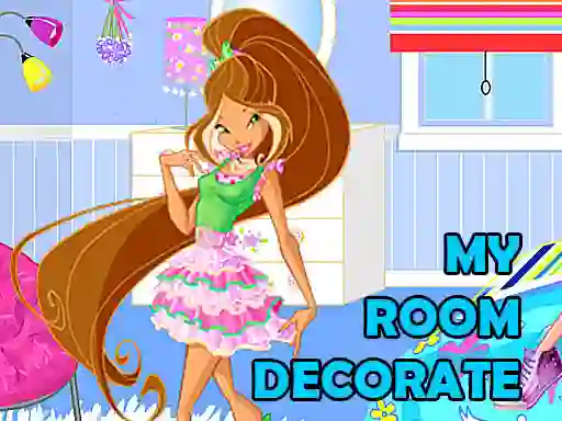Hra Winx Room Decorate online