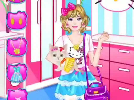 Hra Barbie With Kitty online