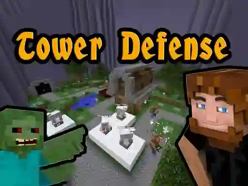 Hra Minecraft Tower Defense online