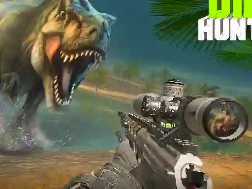 Hra Sniper Dinosaur Hunting online