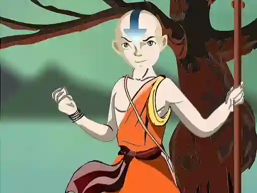 Hra Avatar Aang DressUp online