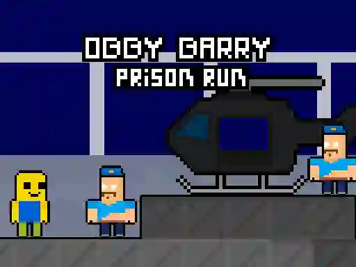 Hra Obby Barry Prison Run online