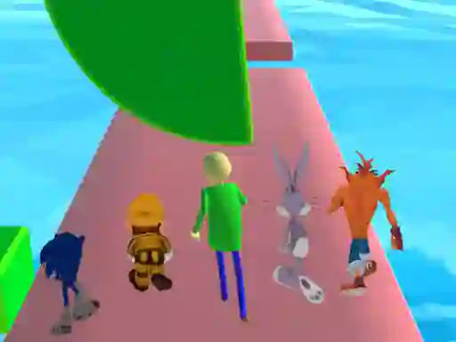 Hra Fun Race 3D baldi's basics online