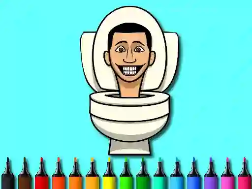 Hra Color Skibidi Toilet online