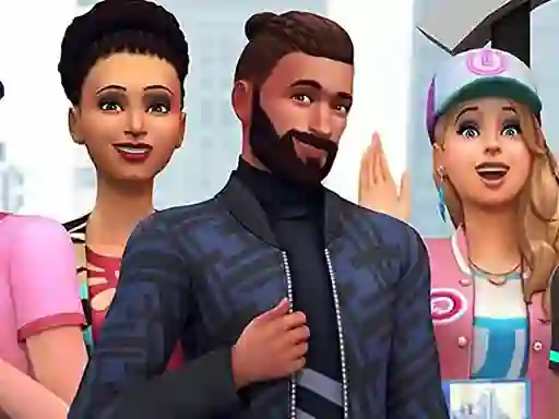 Hra Sims Jigsaw Puzzle Collection online