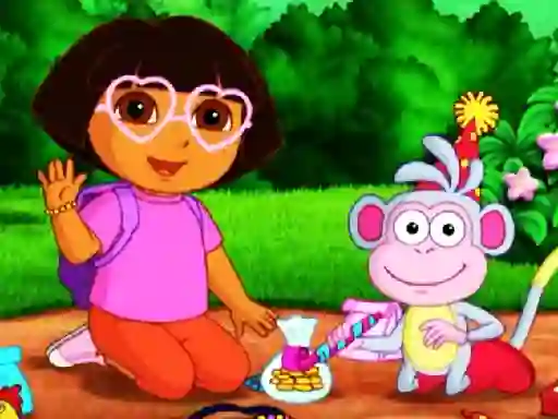 Hra Dora Kids Puzzles online