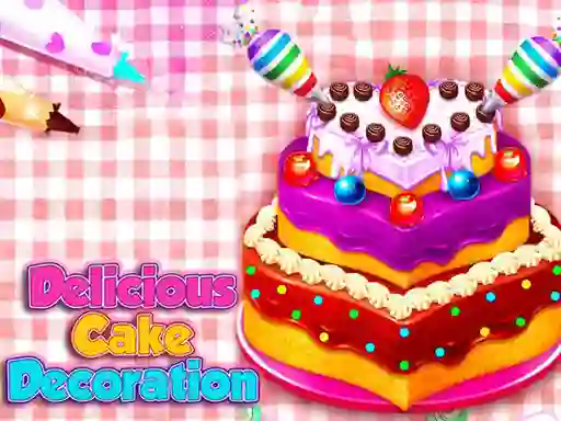 Hra Delicious Cake Decoration online