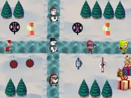 Hra Christmas Defense online