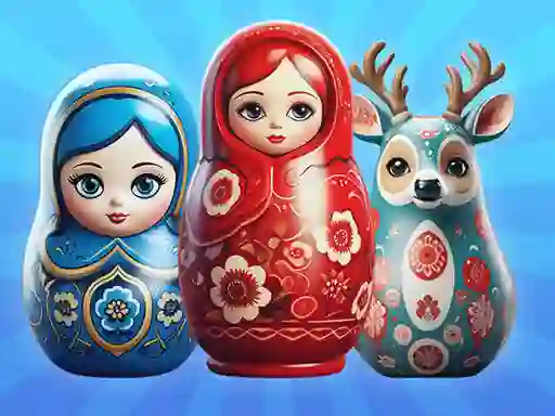 Hra Sort by Matryoshka Shelves! online