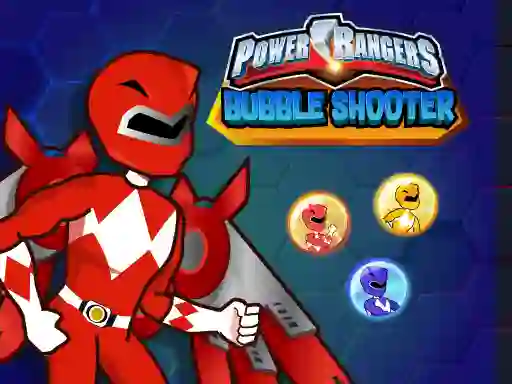 Hra Power Rangers Bubble Shoot online