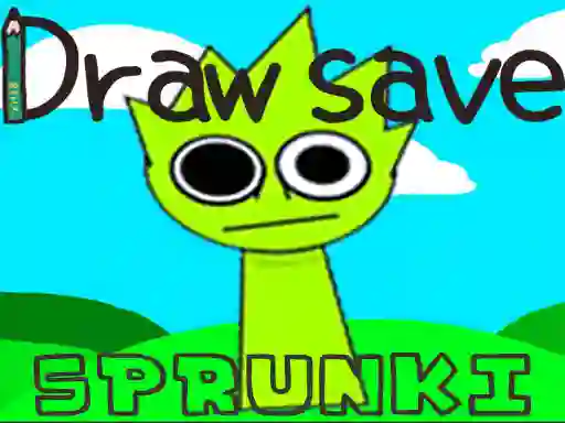 Hra Sprunki Draw Save Incredibox online