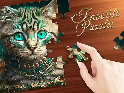 Hra Favorite Puzzles: jigsaw game online