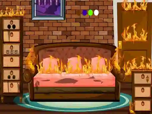 Hra Fired House Escape online