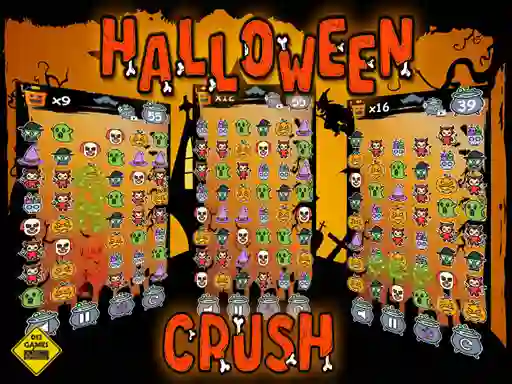 Hra Halloween Crush online