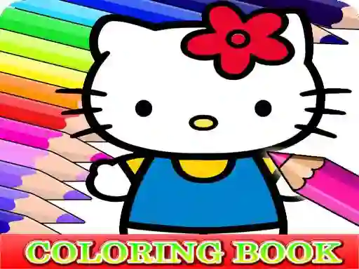 Hra Coloring Book for Hello Kitty online