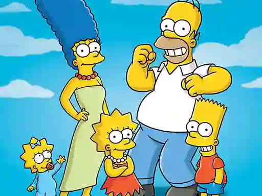 Hra Simpsons Jigsaw Puzzle Collection online