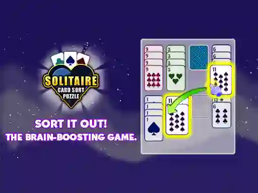 Hra Solitaire Card Sort Puzzle online