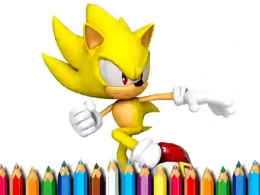 Hra Sonic Coloring Book online