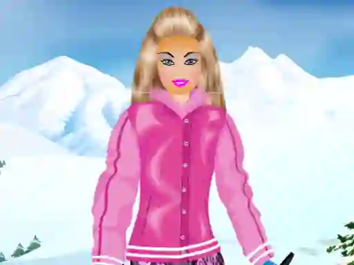 Hra Barbie Snowboard Dress online