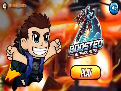 Hra Boosted Jetpack Hero online