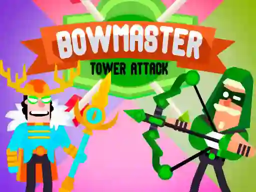 Hra BowMaster Tower Attack online