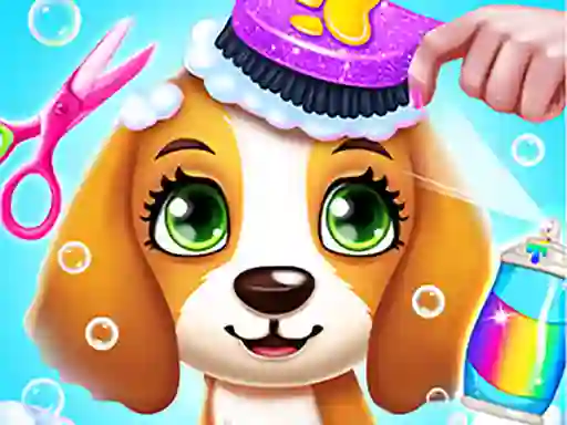 Hra Puppy Friends Pet Dog Salon online