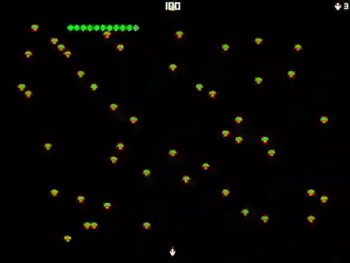 Hra Centipede Attack 2D online