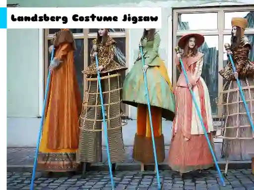 Hra Landsberg Costume Jigsaw online
