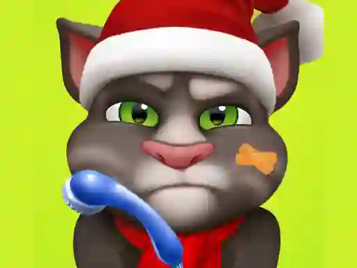 Hra Talking Tom care Injured online