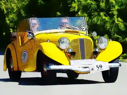 Hra Old Cars Puzzle online